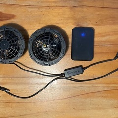 USB接続 ファンバッテリー　訳ありの画像