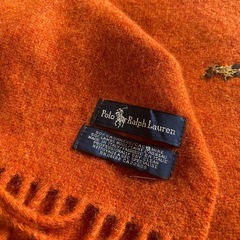 ポロ ラルフローレン カシミアマフラー POLO Ralph Laurenの画像