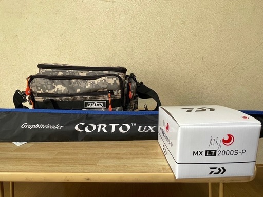 アジングセット　釣具　ロッド　リール