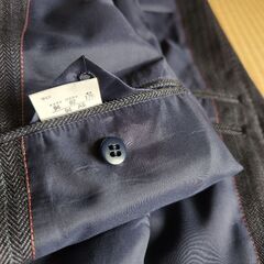 紺冬用スーツの画像