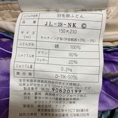 【お譲り先決定】マットレス、枕、羽毛布団 の画像
