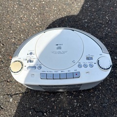 TOSHIBA CDチューナーカセットでデッキ の画像