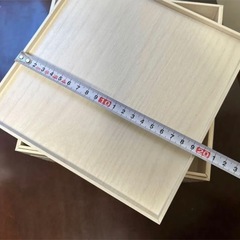 ハンドメイド　重箱 紙 工作 DIY ドールハウス材料の画像