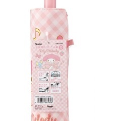 【新品】My Melody 子供用 折りたたみ傘 55cm ピンク サンリオ マイメロの画像