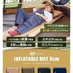 WAQ インフレーター　マット　8cmの画像