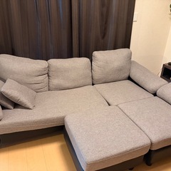 カウチソファ　ソファ　3人がけ　よにんがけ4人がけの画像