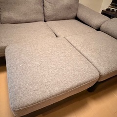 カウチソファ　ソファ　3人がけ　よにんがけ4人がけの画像