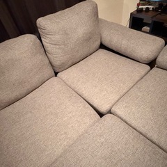カウチソファ　ソファ　3人がけ　よにんがけ4人がけの画像