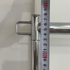 2列 ハンガーラック（高さ調節可）の画像