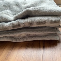 シングル毛布2枚の画像