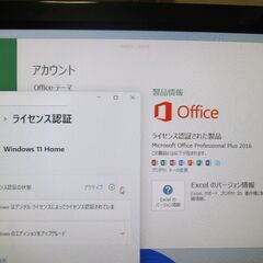下取り可！ Core i3 Windows11 Home / Office 2016 Professional インストール済（ライセンス認証済）デスクトップPCです。の画像