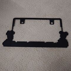 ミッキー&ミニー　ナンバーフレームの画像