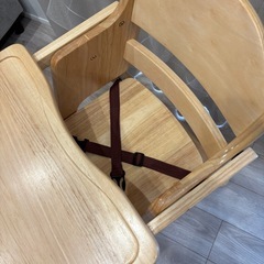 ベビーチェア＆高さ調節クッションセットの画像