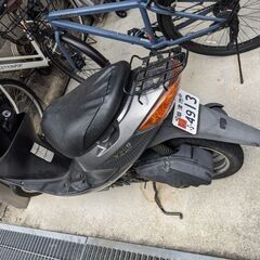スズキアドレスV50G エンジン焼き付きバイクの画像