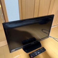 SHARP 24型テレビ　LED 美品の画像