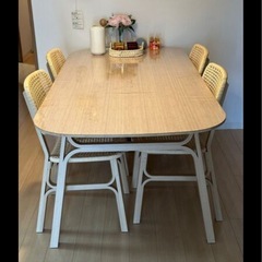 IKEA ダイニングテーブル　180【テーブルのみ】の画像