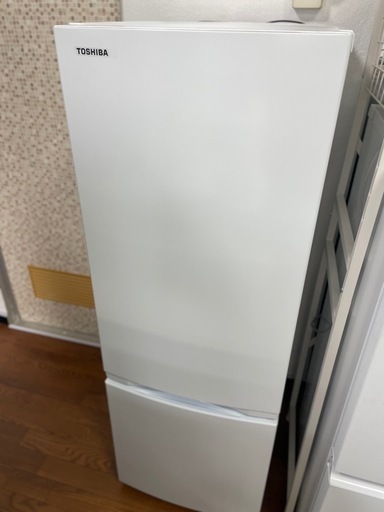 送料・設置込み可　冷蔵庫　170L TOSHIBA 2021年【分解クリーニング済み】