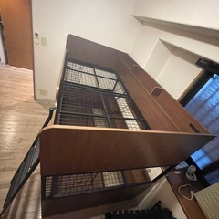 【配達可能】2段ベット　ベッド　シングル　ハシゴ付き　　の画像