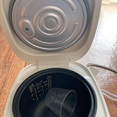 無印良品 3合炊き炊飯器 セット売可の画像