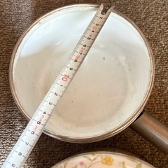 セット　鍋　花柄の画像