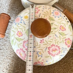 セット　鍋　花柄の画像