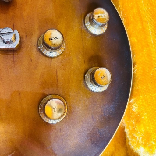 【昭和レトロ】Aria Pro II Les Paul Standardタイプ エレキギター 1970年代 ハードケース付 ジャパンビ