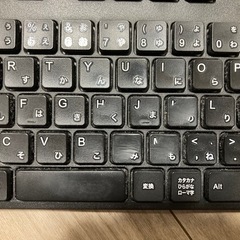 ワイヤレスキーボード・マウス（BUFFALO）の画像