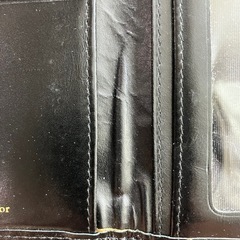 Christian Diorレザー財布の画像
