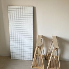 IKEA デスクセット LAGKAPTEN ラグカプテン / MITTBACK ミットバックの画像