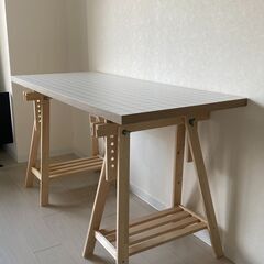 IKEA デスクセット LAGKAPTEN ラグカプテン / MITTBACK ミットバックの画像