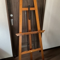 油絵用　中古イーゼル2脚&備品の画像