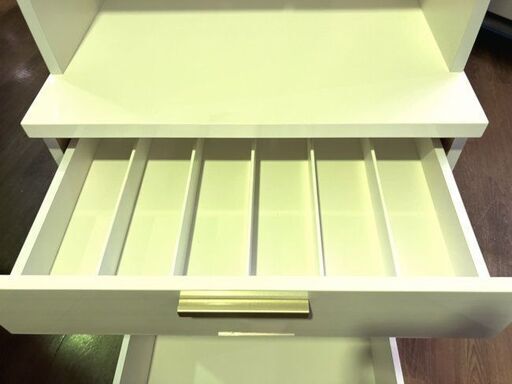 NITORI/ニトリ■食器棚 ダイニングボード カップボード キッチン収納白 ホワイト