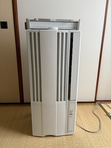 美品中古 CORONA CW-1624R ウィンドエアコン 2024年製　コロナ