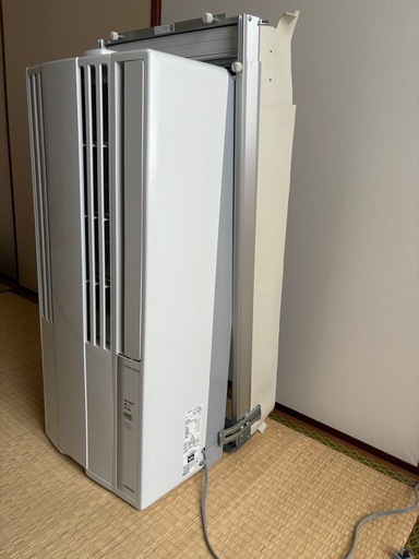 美品中古 CORONA CW-1624R ウィンドエアコン 2024年製　コロナ