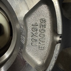 引っ越しのため至急　ブリヂストン　VRX2 残溝あり　195/65R16 21年製の画像