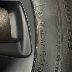 引っ越しのため至急　ブリヂストン　VRX2 残溝あり　195/65R16 21年製の画像