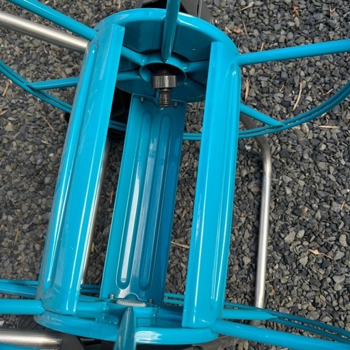 GARDENA散水ホース用手巻きリールオレンジ