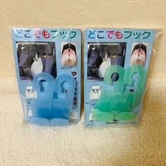 どこでもフック ワンタッチ取付け 洗濯 車内 吊り下げフックの画像