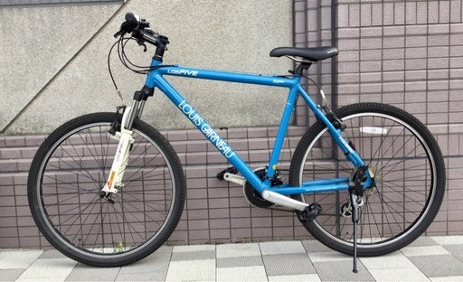 ルイガノ FIVE 520 MTB 24段変速　クロスバイク　水色　東京 ルイガノ FIVE 520 MTB 24段変速 クロスバイク 水色 東京 水色青