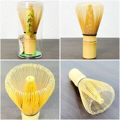 【未使用2点含む】茶道具/高山茶筌/茶筅/八十本立・百本立/計10点/プラケース付/芳竹園/竹華園/竹揚園/志生堂 他/まとめ売り/E0EW0213の画像