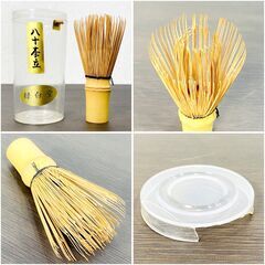 【未使用2点含む】茶道具/高山茶筌/茶筅/八十本立・百本立/計10点/プラケース付/芳竹園/竹華園/竹揚園/志生堂 他/まとめ売り/E0EW0213の画像