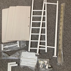 取り扱い説明書ナシ　佐藤産業 WALF ウォルフ 洗濯機ラック ホワイト WS270-50-WHの画像