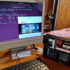 OSレス PC本体（ファンレス） 3TB外付HDD付 Celeron847/8GB/120GB/Wifi Suttle DS47の画像