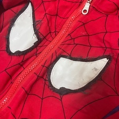 スパイダーマン　パーカー　ニット帽の画像