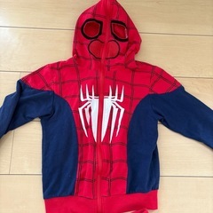 スパイダーマン　キッズ130cm 上下セット ハロウィンの画像
