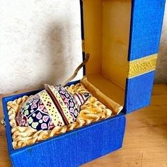 🏵️【約14,000円相当✨タイ王室御用達】ベンジャロン焼き 小物入れ（箱付き）🌸高級伝統工芸・贈答にも◎の画像