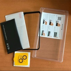 iPhone14用ガラス保護フィルム&ケースの画像