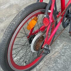 🌟自転車🌟 ミニベロ‼️　three stone　小径車 20インチ  6段変速 の画像