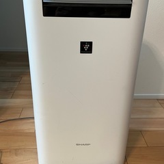 シャープ　加湿空気清浄機　KI-GS50-W 2018年製の画像