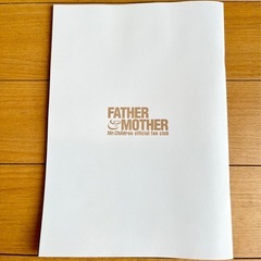 Mr.Children FATHER&MOTHER official fan club 2025.SEP No.100会報の画像